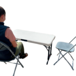 Table et chaise taille basse