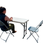 table et chaise médium